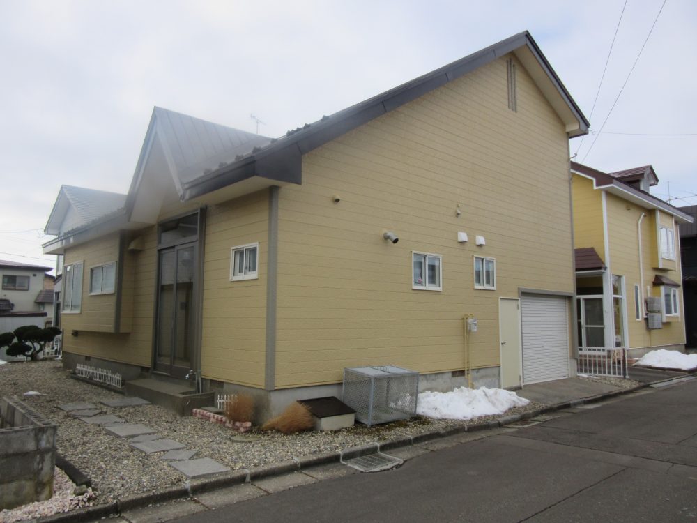 函館市M様邸　塗装工事